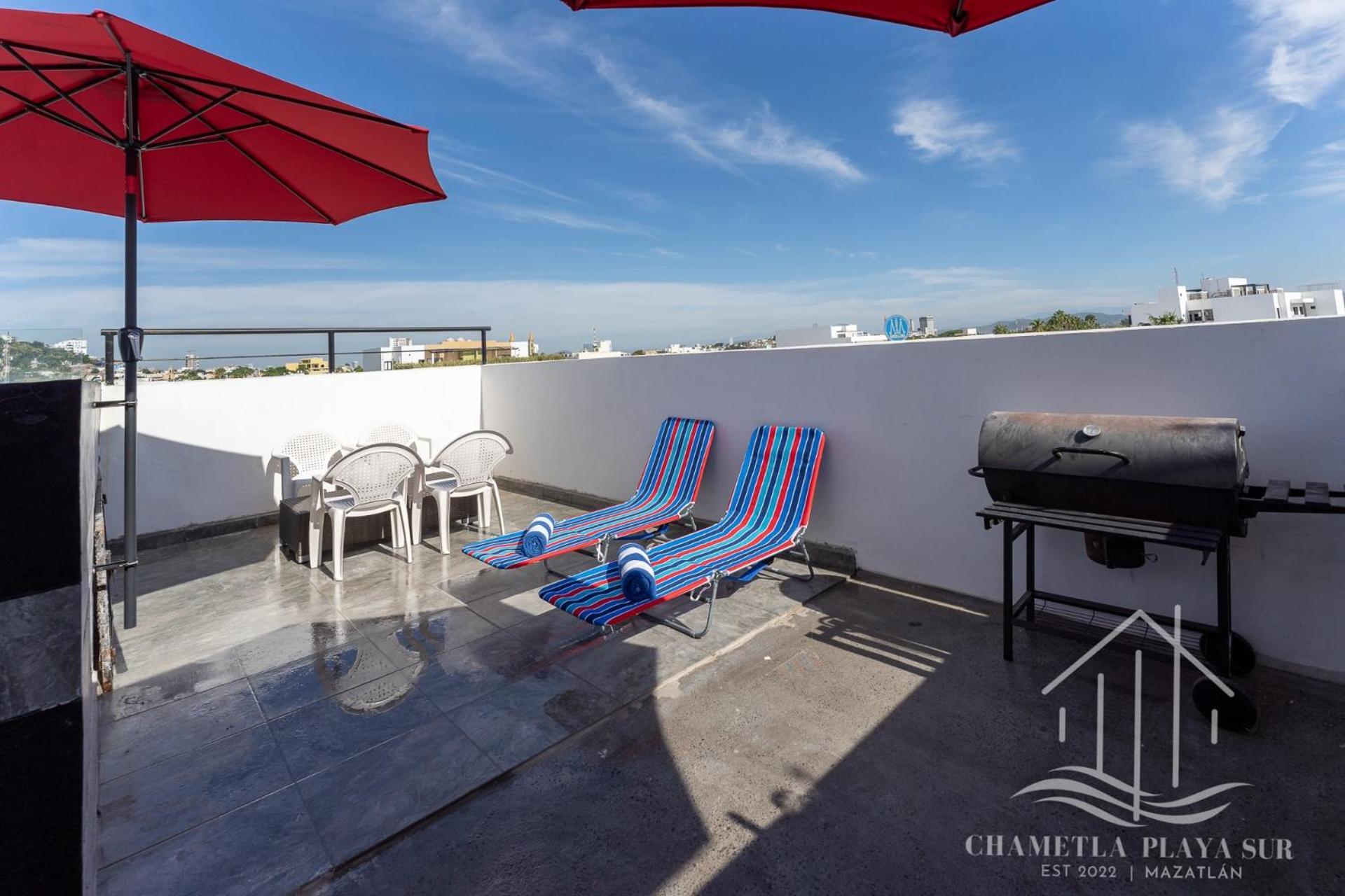 New & Modern, 5 Star Area, Walk 2 Beach, Pool, Views, King Bed Масатлан Экстерьер фото